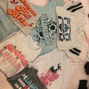 Gamma Phi Beta shirt Bundle